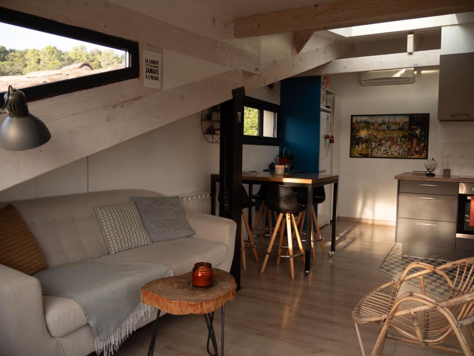 Appartement Sur Les Toits, Tres Jolie Vue Provence Греу-ле-Бэн Экстерьер фото